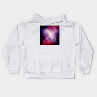 Crab nebula (R760/0060) Kids Hoodie